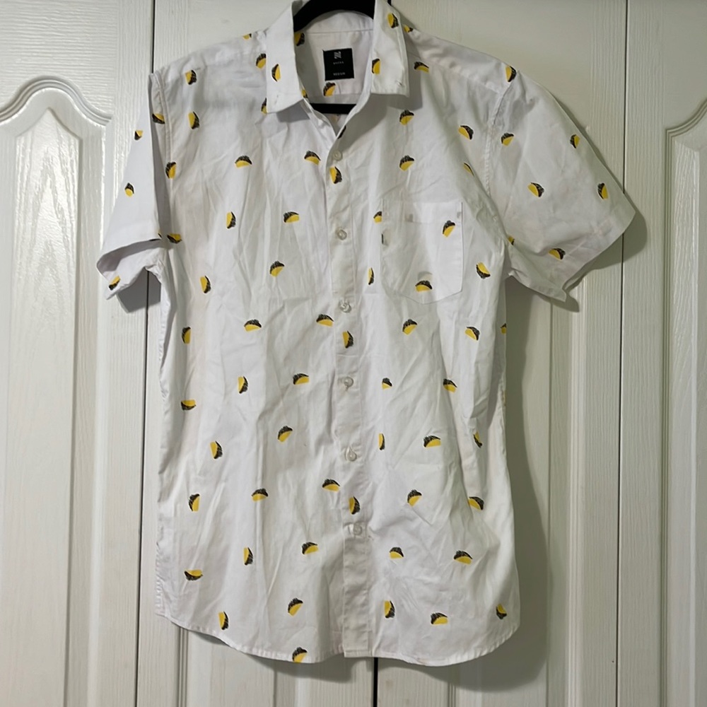 Visive Short Sleeve Button Down Shirt NWOT